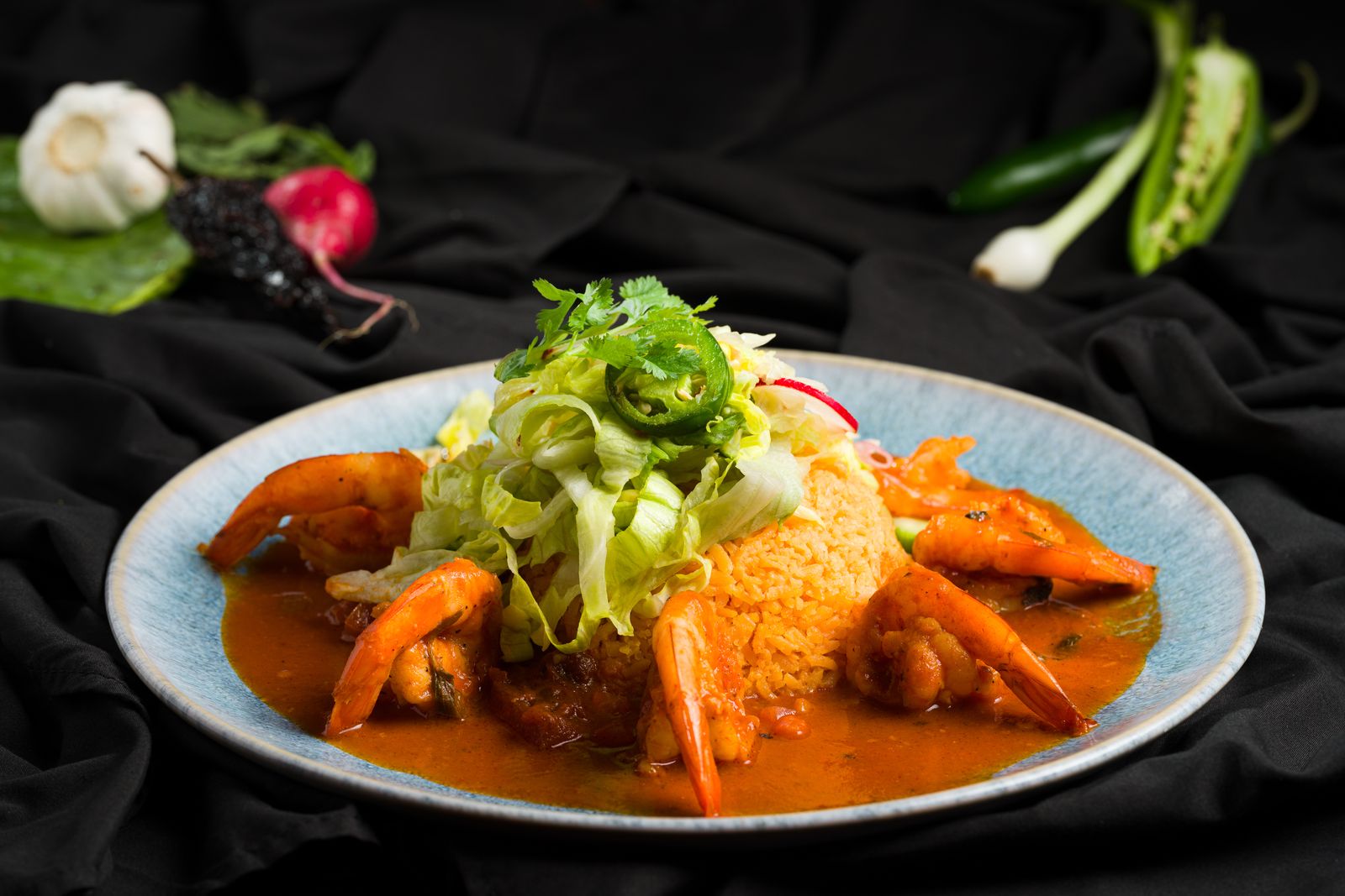 Camarones a la Diabla